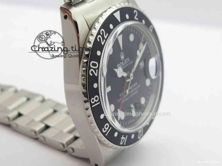0519 RelaxedFit GMT-Master Vintage 1675 SS BP Best Edition Black Bezel White Markers A 3750